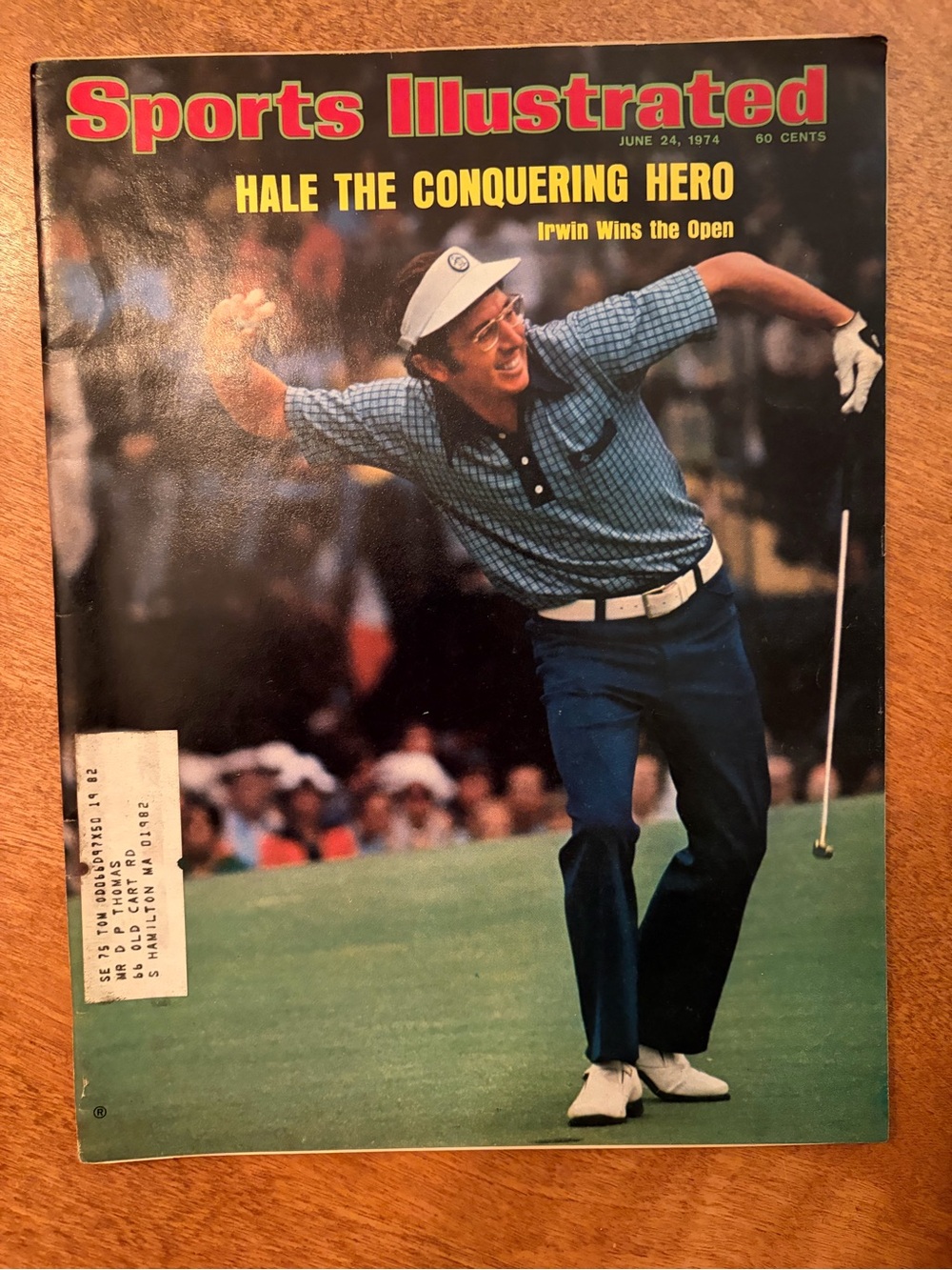 Sports Illustrated Swim Vintage Golf Action Cover - Blue, Green, Red